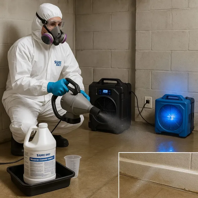 Sanitization and Odor Removal process in Bay Point, CA